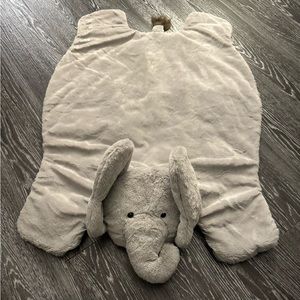 Pottery Barn Elephant critter plush play mat